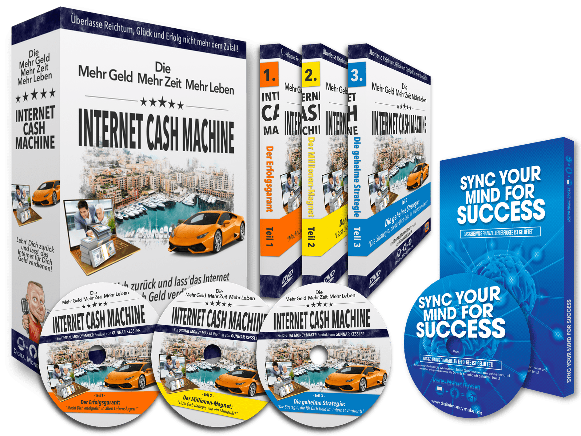 Internet Cash Machine Erfahrungen 1 Internet Cash Machine DVD-Set erfahrungen