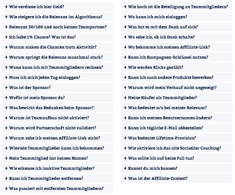 Sociseller Society Erfahrungen 8 Sociseller Society FAQ Erfahrungen