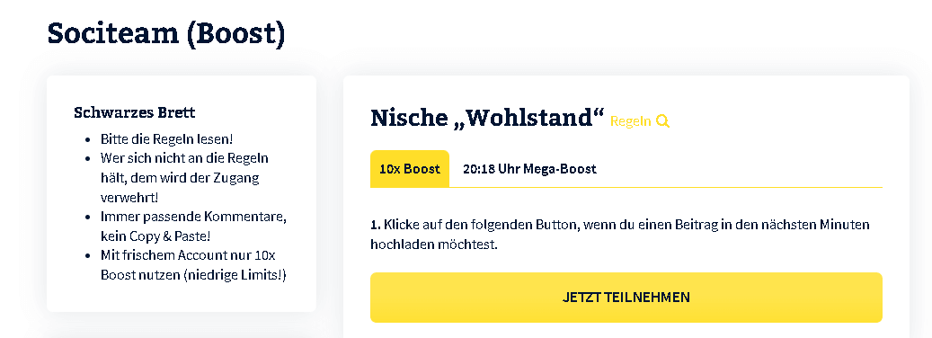 Sociseller Society Erfahrungen 6 Sociteam Boost erfahrungen