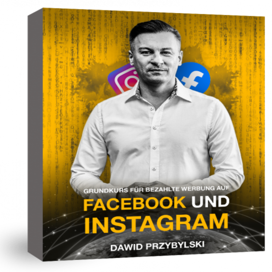 Grundkurs für bezahlte Werbung auf Facebook und Instagram von Dawid Przybylski Erfahrungen