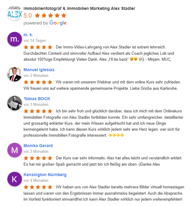 Immobilienvideos selbst filmen von IMMO Marketing 