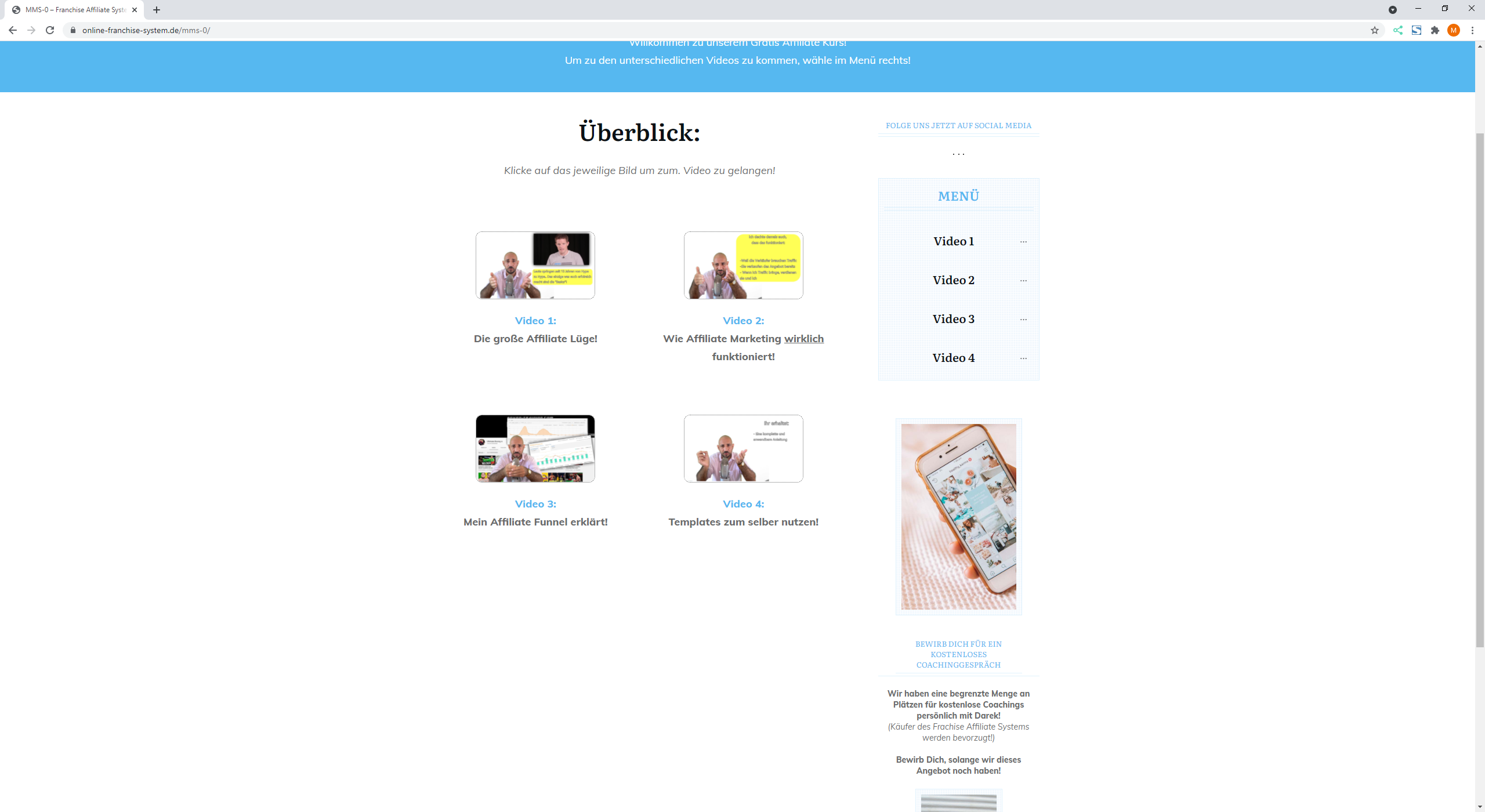 Die Affiliate Marketing Secrets von Darek Shabany Erfahrungen