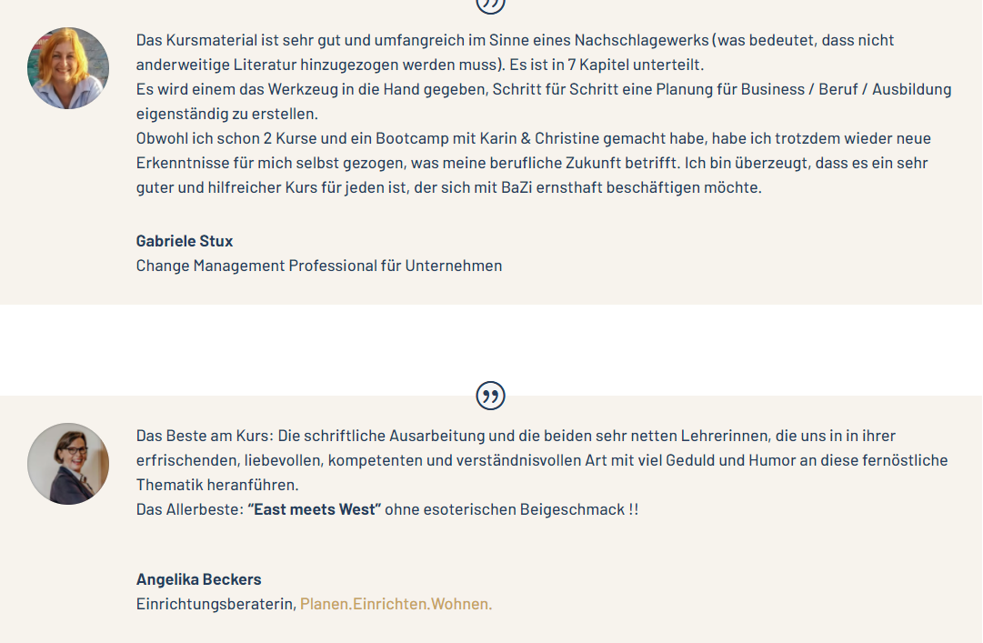 BaZi Akademie Power Plan von der BaZi Akademie Erfahrungen 