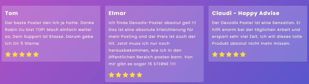Devodix Tool’s von Robin Focke Erfahrungen 