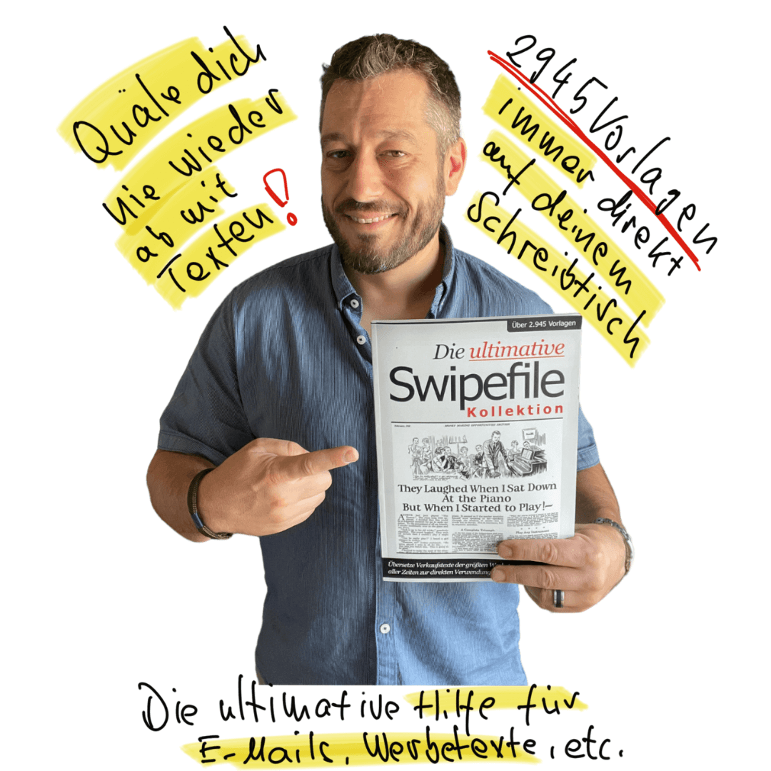 Die Ultimative Swipefile Kollektion von Mario Burgard Erfahrungen