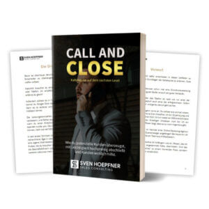 Call and Close Buch von Sven Höpfner Erfahrungen