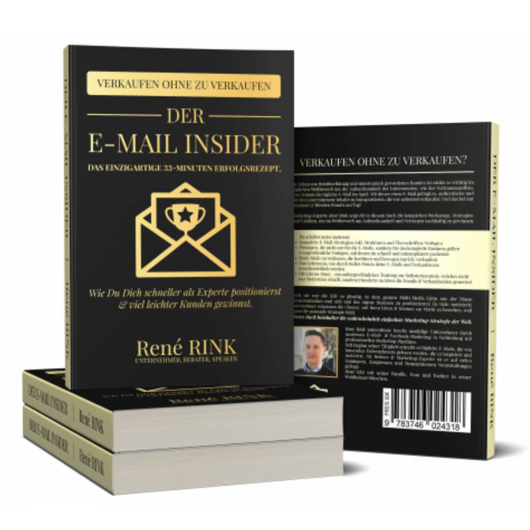 Der E-Mail Insider Buch von Rene Rink Erfahrungen 