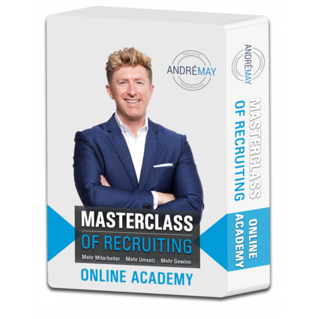 Masterclass of Recruiting Online Academy von Andre May Erfahrungen