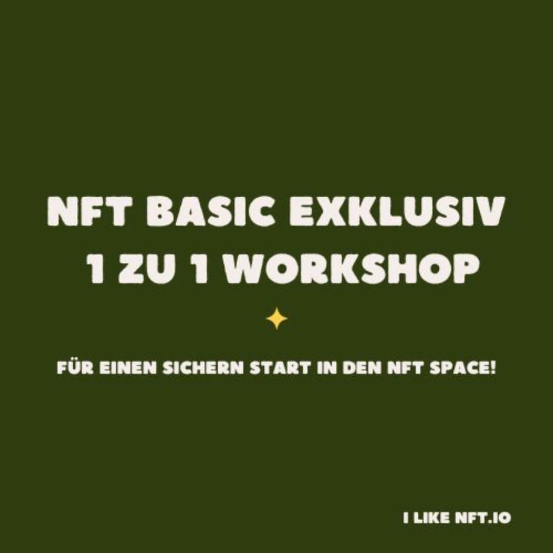 NFT Basic Workshop von I Like NFT Erfahrungen