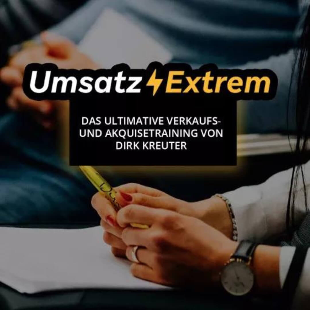 Umsatz Extrem Seminar von Dirk Kreuter Erfahrungen