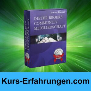 Community Mitgliedschaft von Dieter Broers Erfahrungen