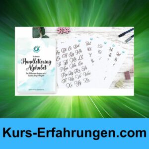 Das ultimative Handlettering Alphabet von Handletteringlernen Erfahrungen