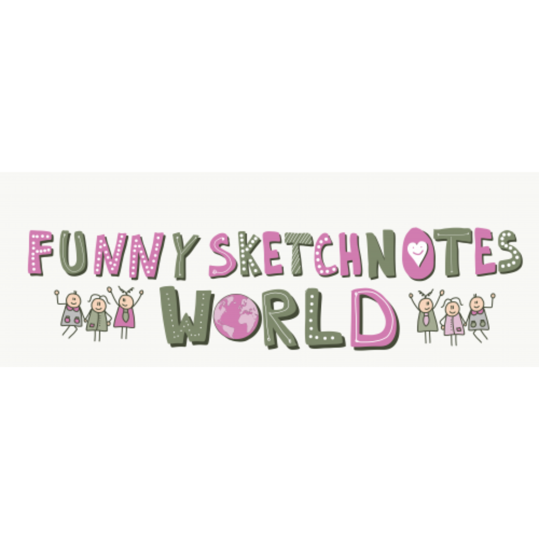 Funny Sketchnotes World von Simone Abelmann