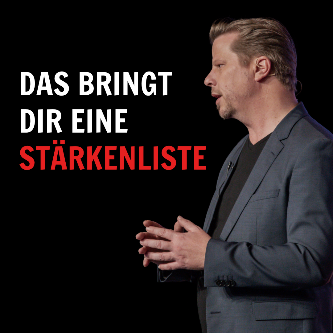 Charismatic Leadership Buch Erfahrungen 6 Alex Fischer Zitat: Das bringt dir eine Stärkenliste