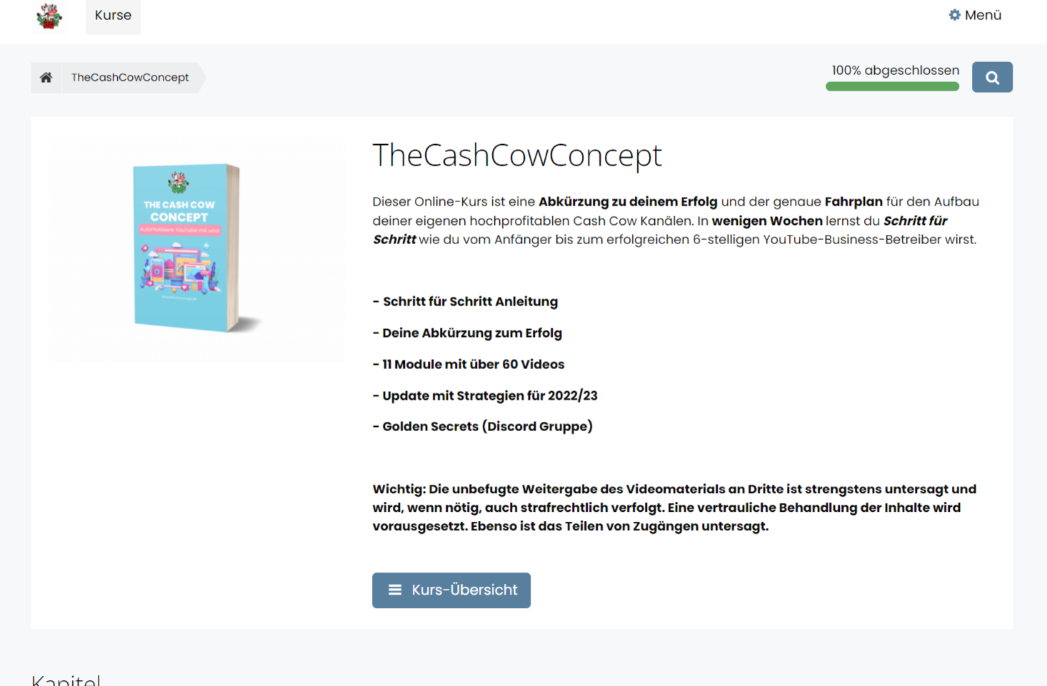 TheCashCowConcept-dashboard-erfahrungen