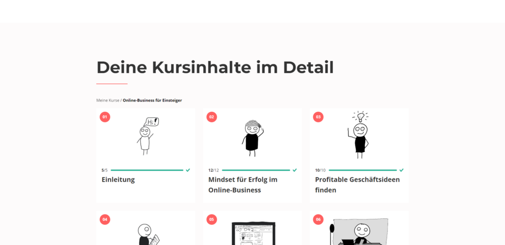 online-business-fuer-einsteiger-dashboard-test