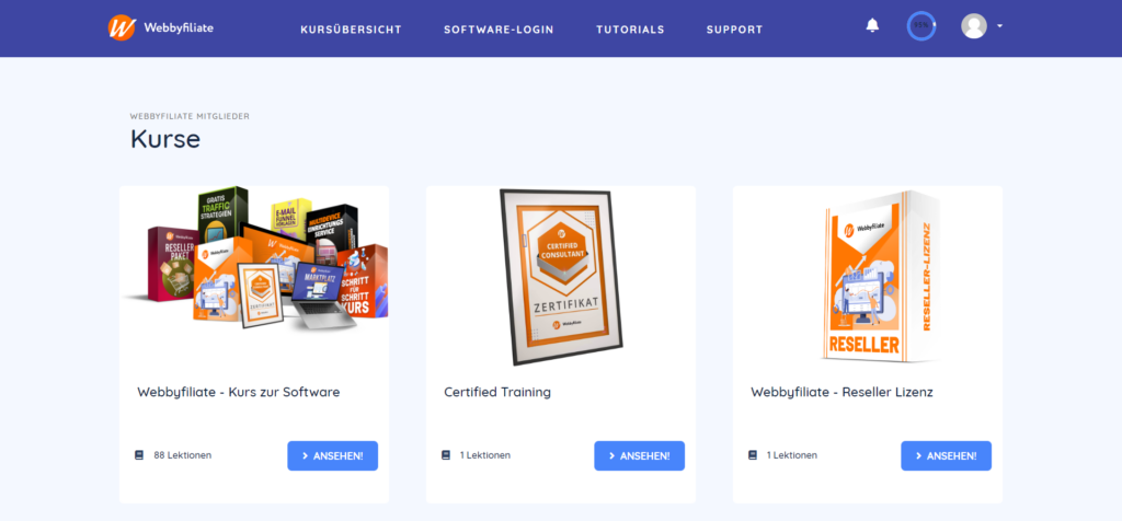webbyfiliate-software-dashboard-test