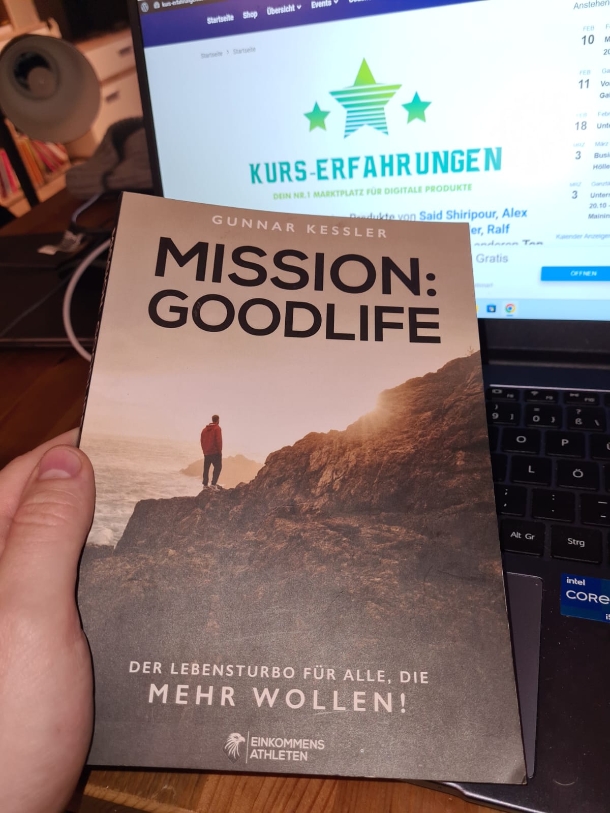 Mission Goodlife Buch von Gunnar Kessler – Buchcover