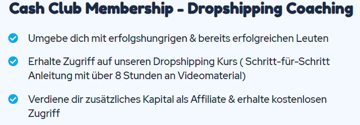 Cash-Club-Dropshipping-Akademie-von-Jan-Sulzer-vorteile-testbericht