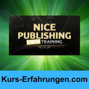 NiCe Publishing Starter Training von Cedric Mattig Erfahrungen