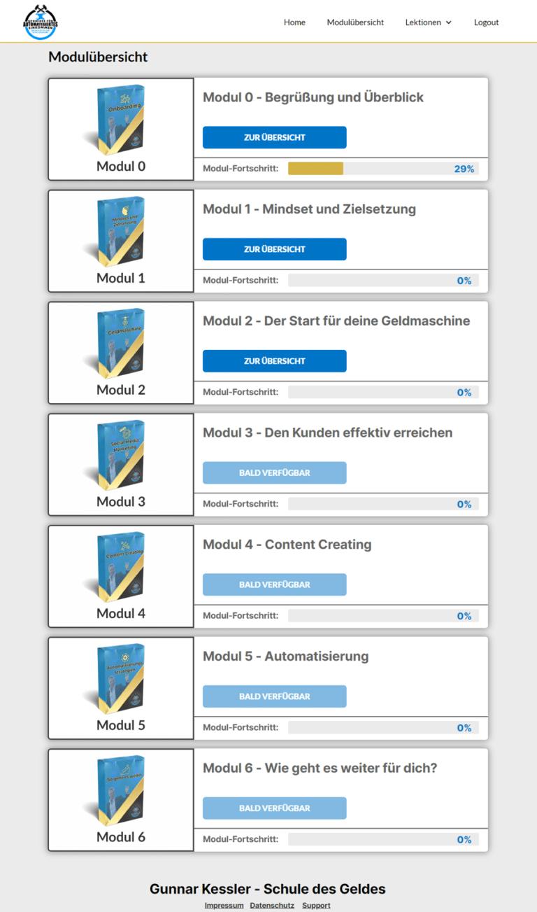 Schmiede für automatisiertes Einkommen erfahrungen