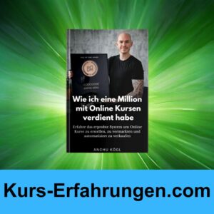 Wie ich eine Million mit Online Kursen verdient habe Buch Erfahrungen