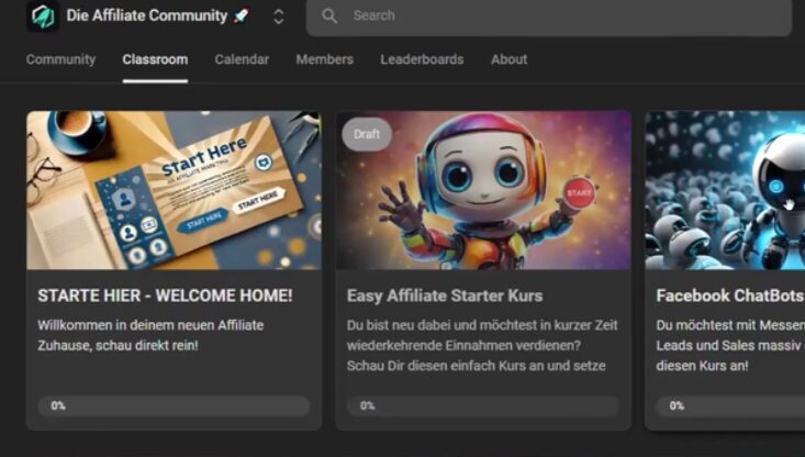 die affiliate community erfahrungen