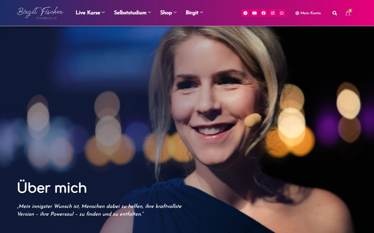 Starseeds Erfahrungen 4 Über mich Seite von Birgit Fischer auf powersoul.at